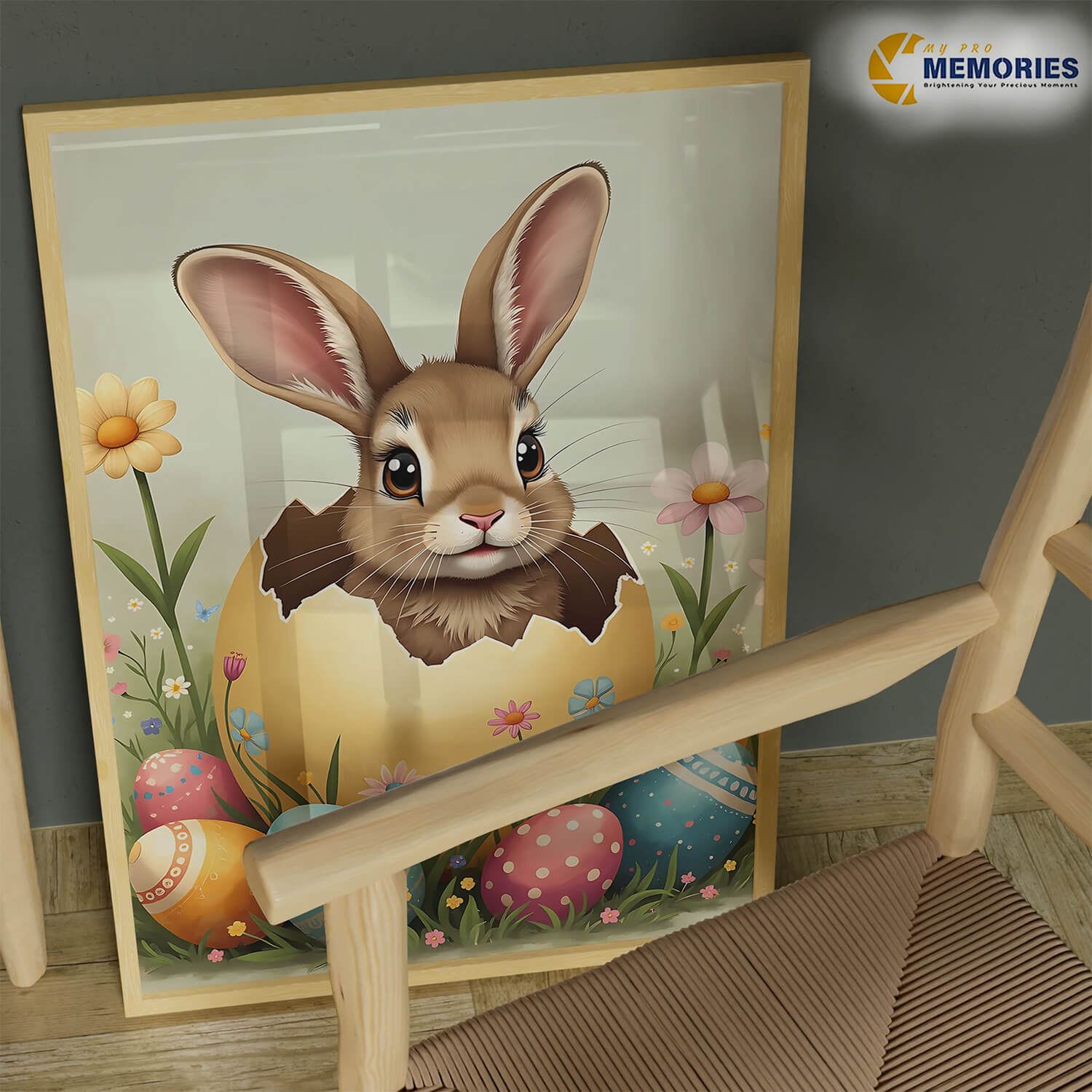 Personalised Easter Wall Print