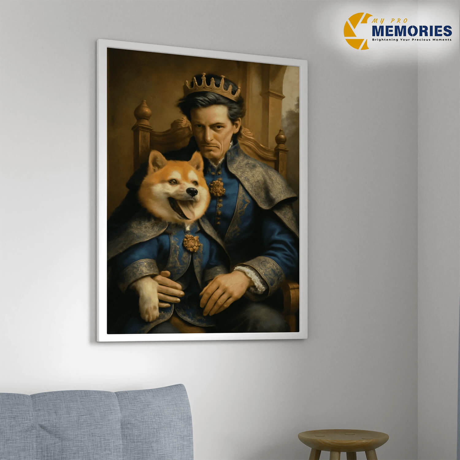 Custom Royal Pet Portrait