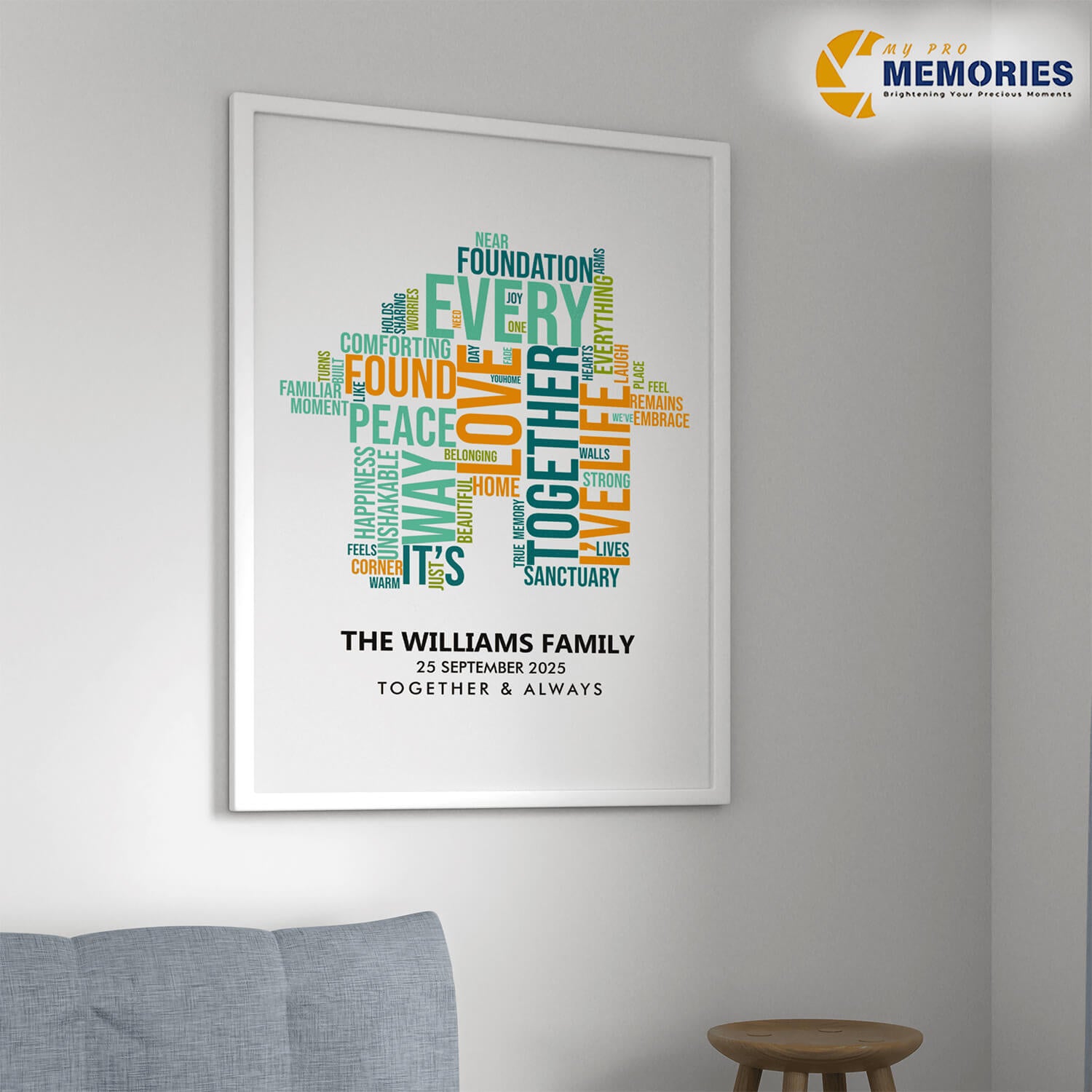 Home Word Cloud Print