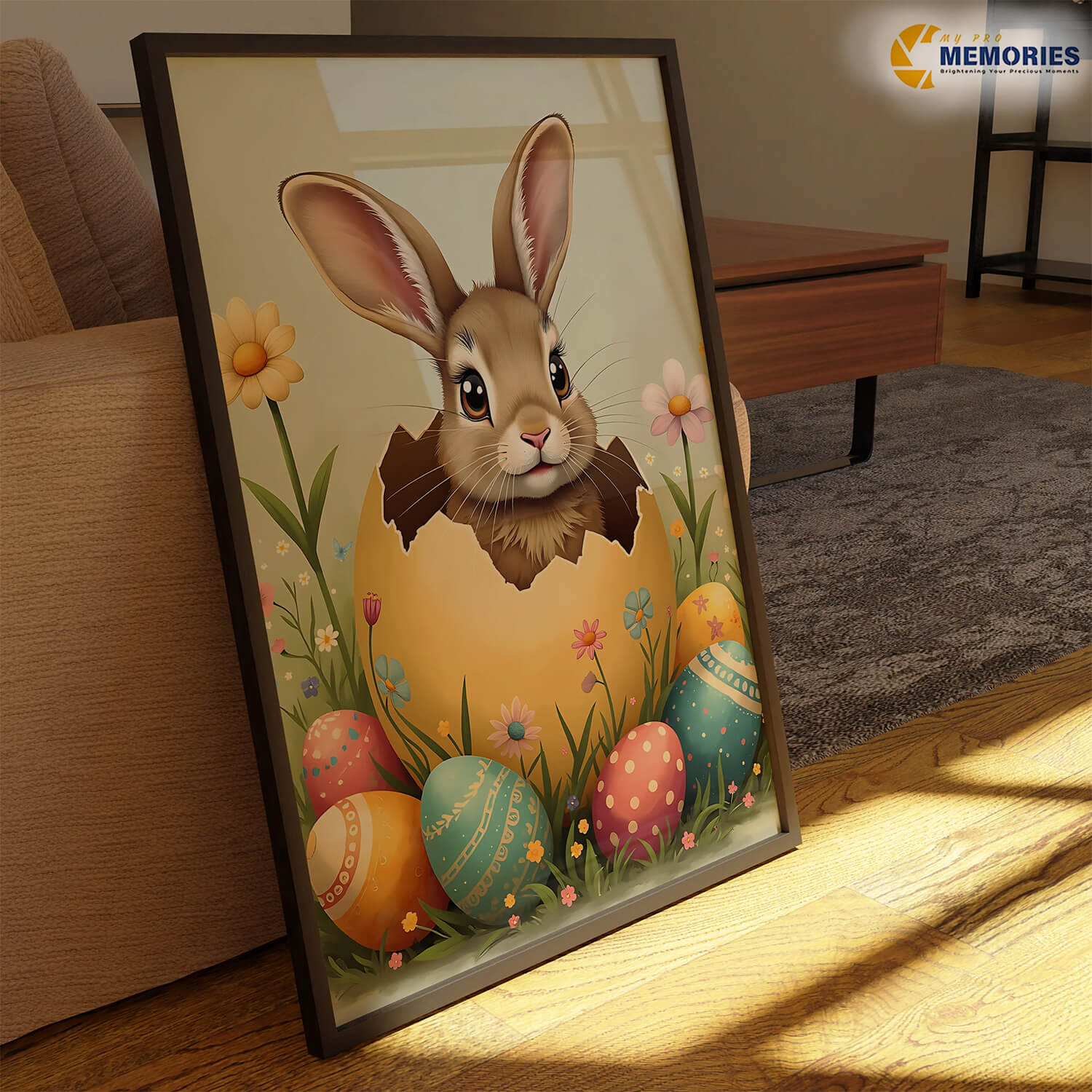 Personalised Easter Wall Print