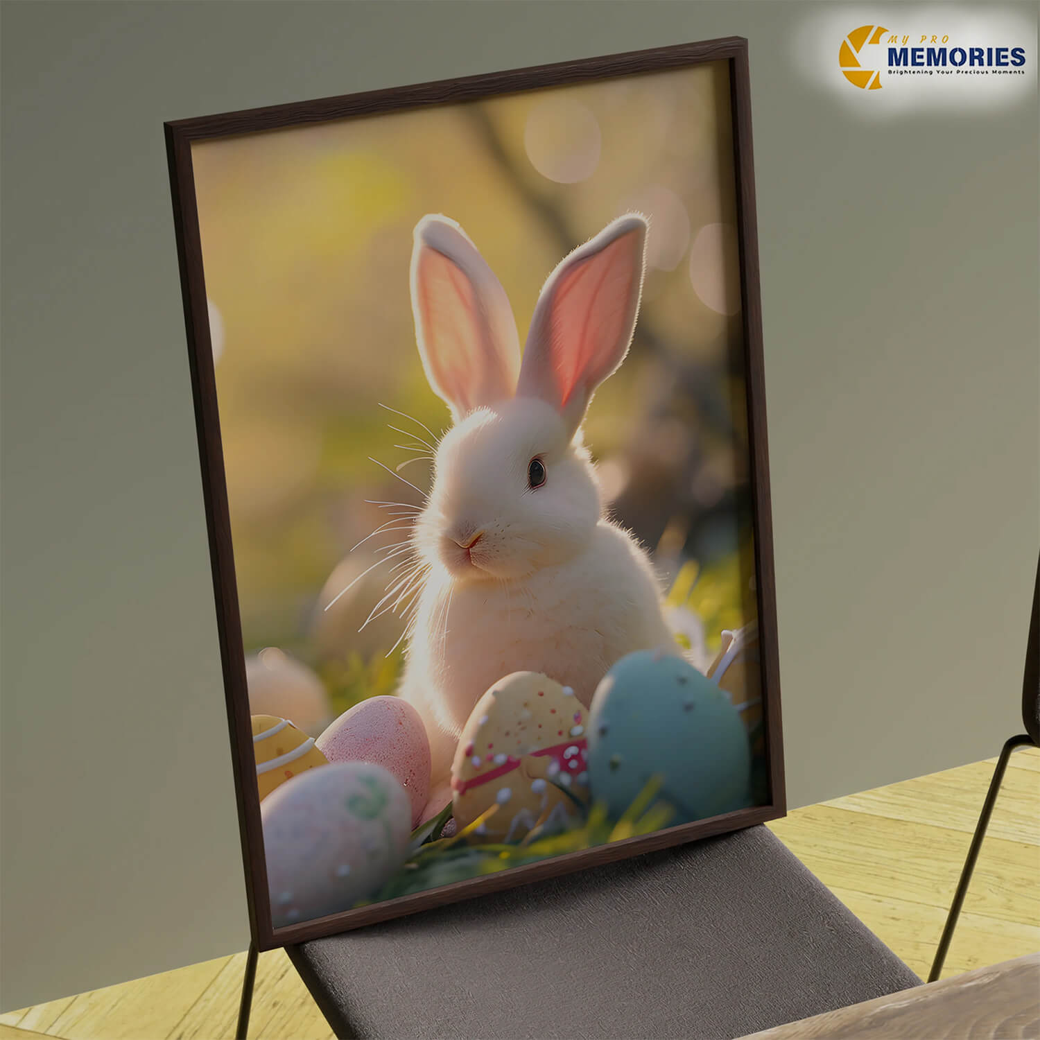 Customised Easter Bunny Poster