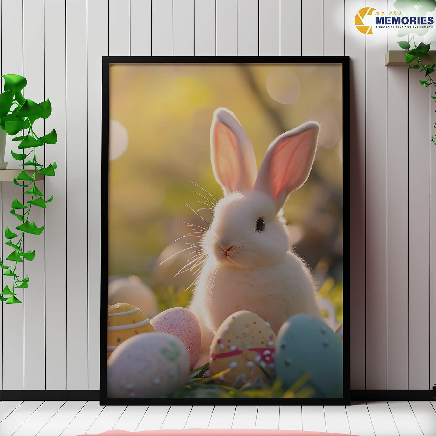 Customised Easter Bunny Poster