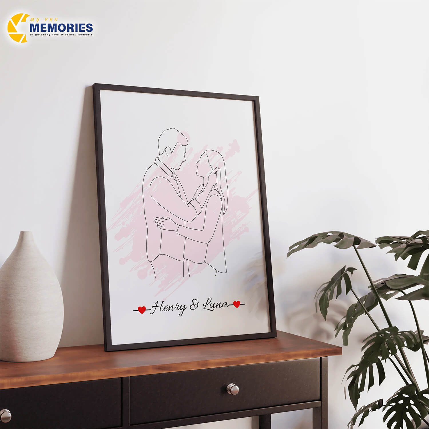 Custom Couple Portrait