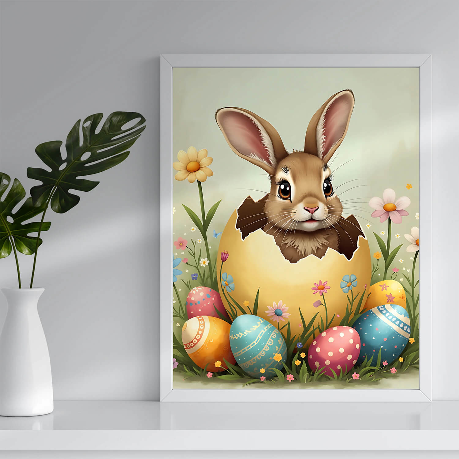 Personalised Easter Wall Print