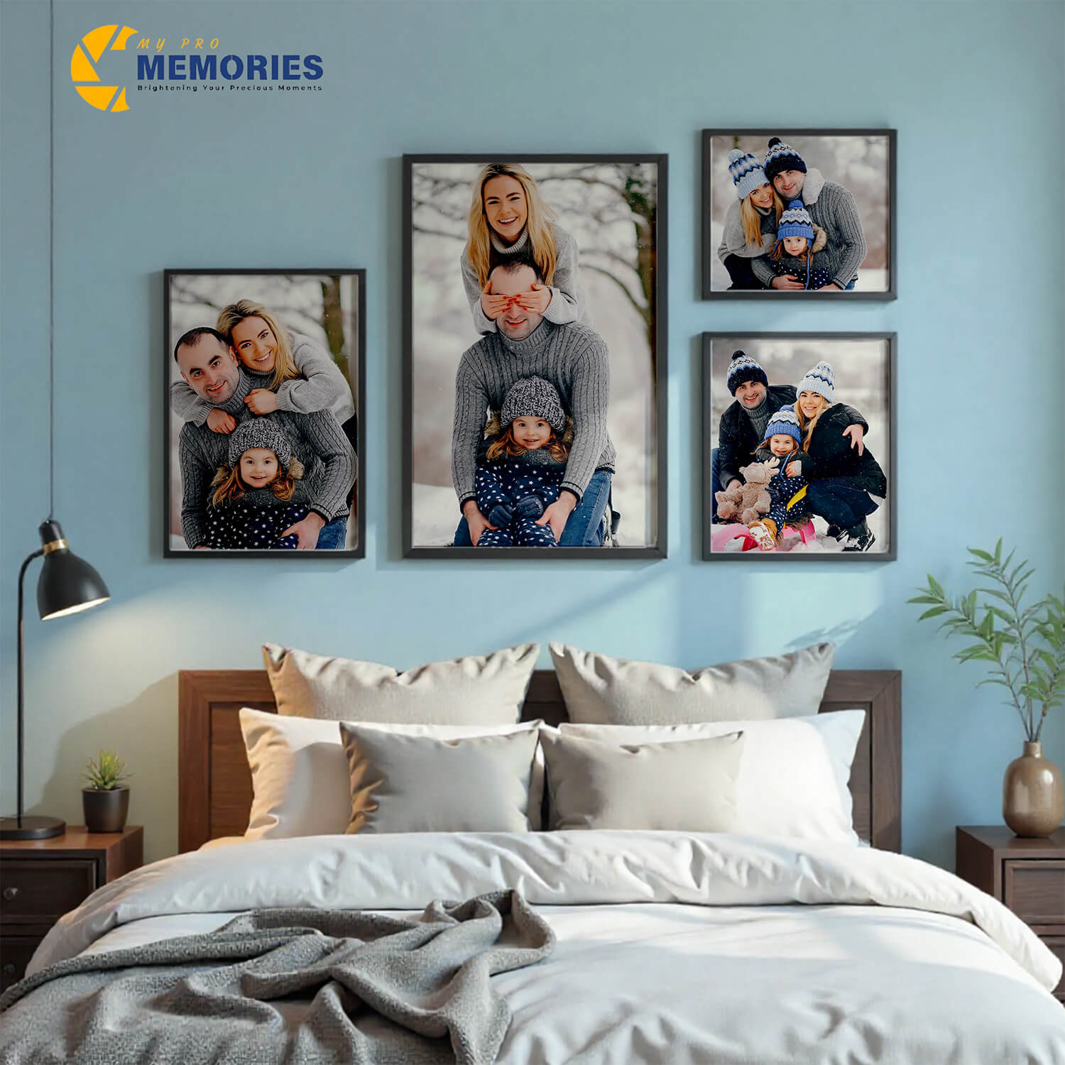 Custom Photo Poster with Frame – Printed from Your Picture