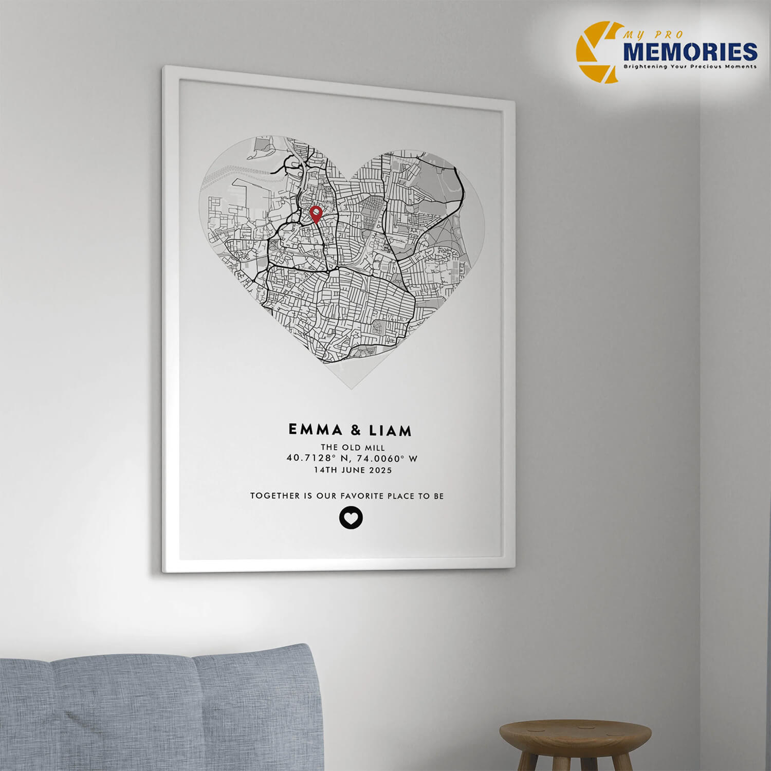 Custom Location Map Poster