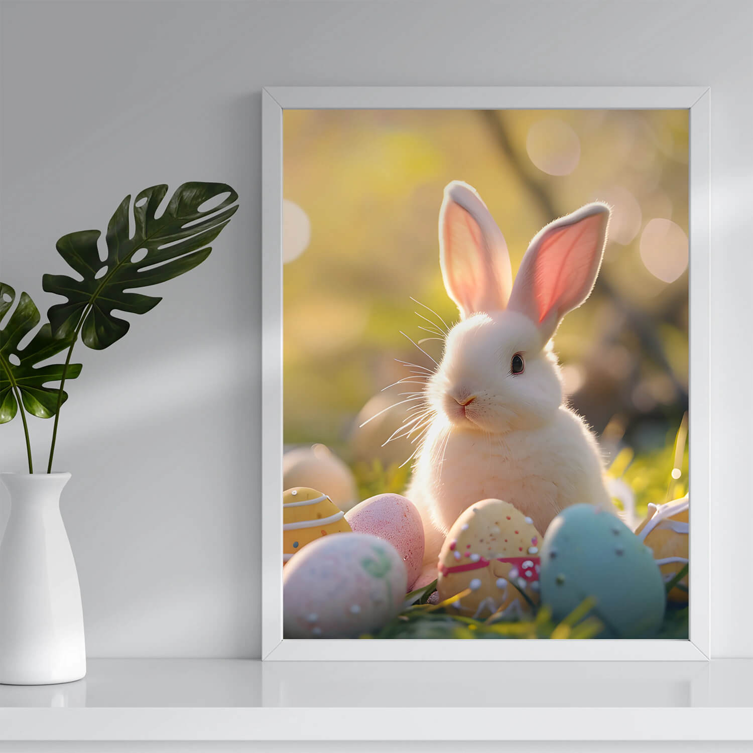 Customised Easter Bunny Poster