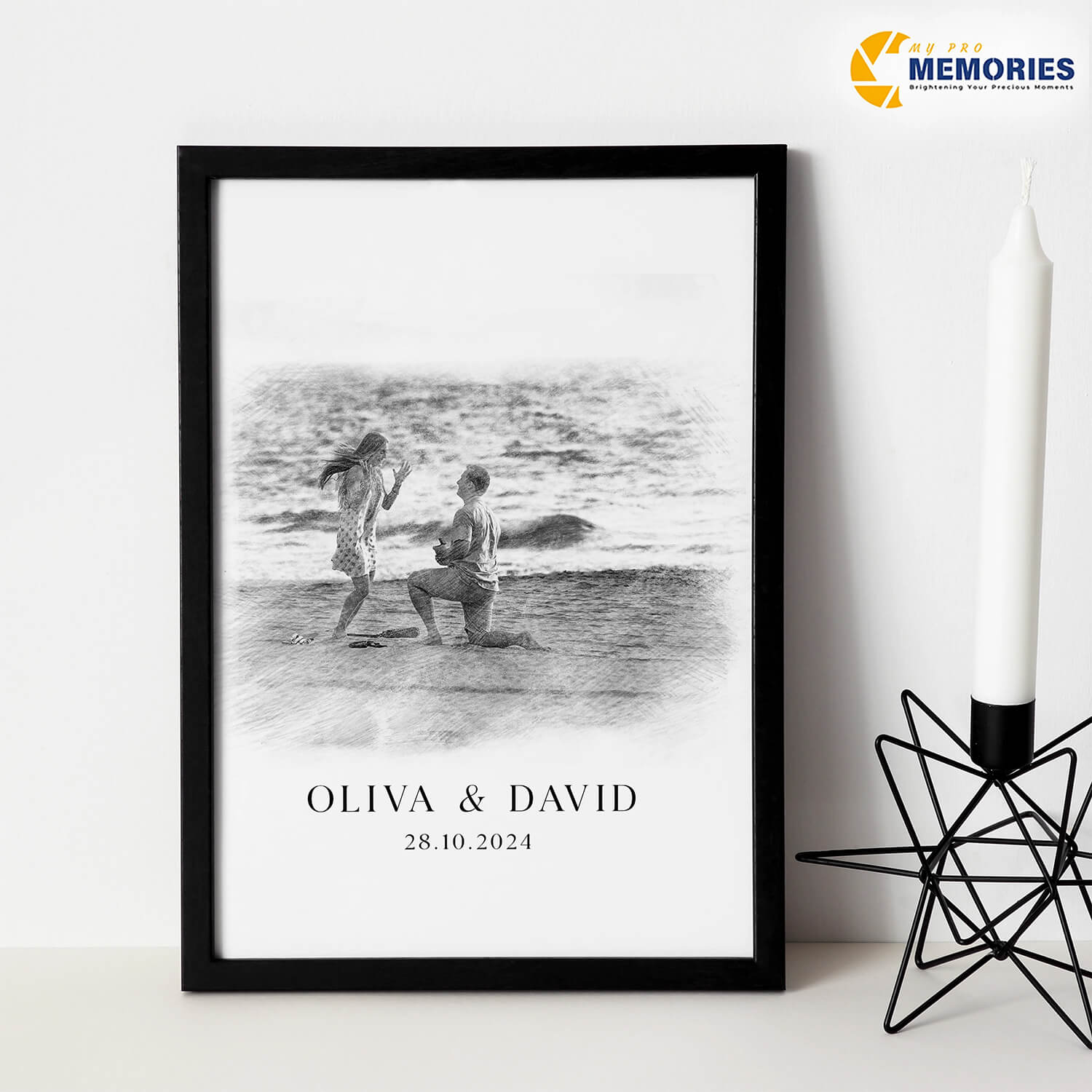 Personalised Pencil Sketch