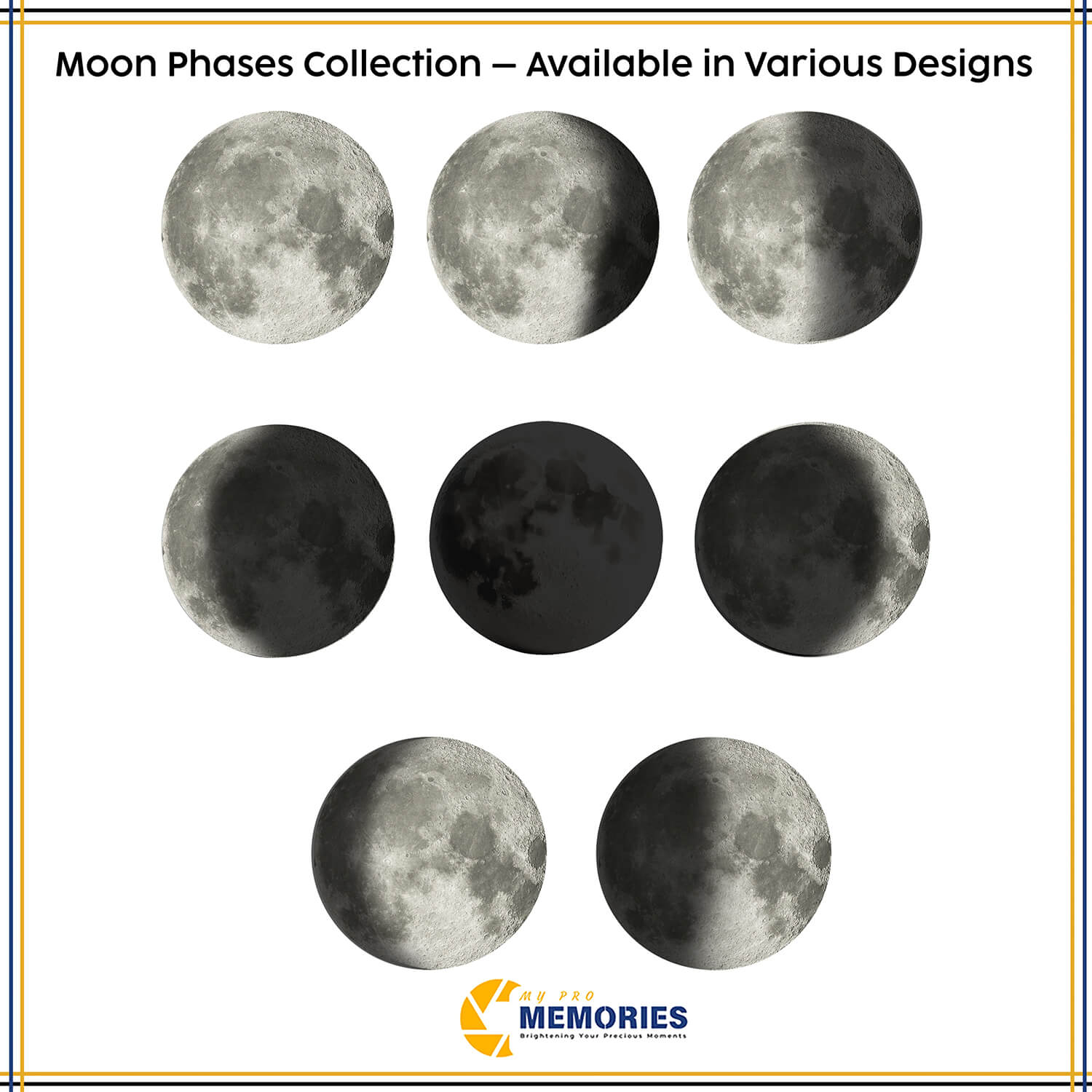 Personalized Full Moon Poster