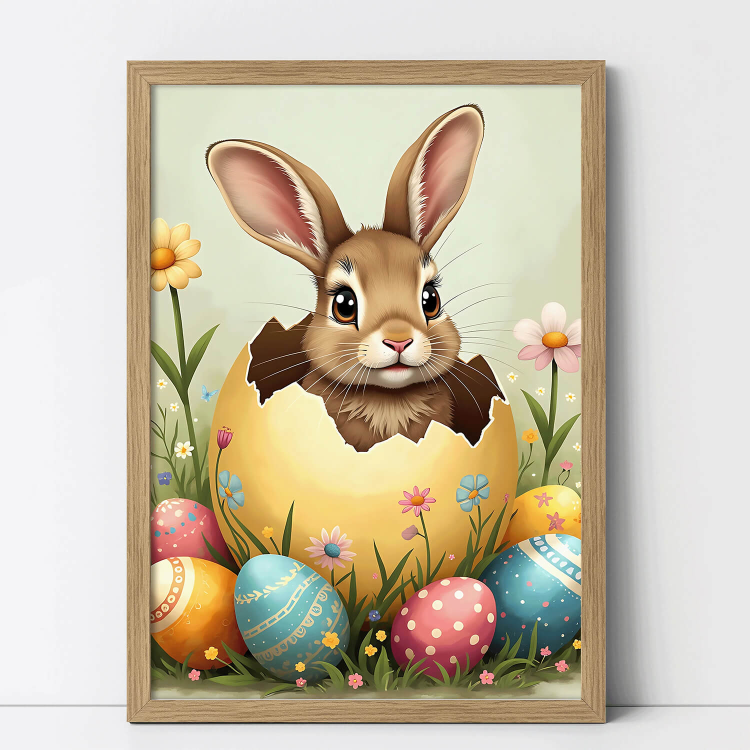 Personalised Easter Wall Print