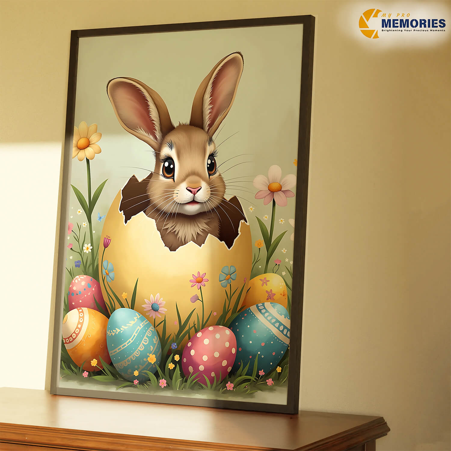 Personalised Easter Wall Print