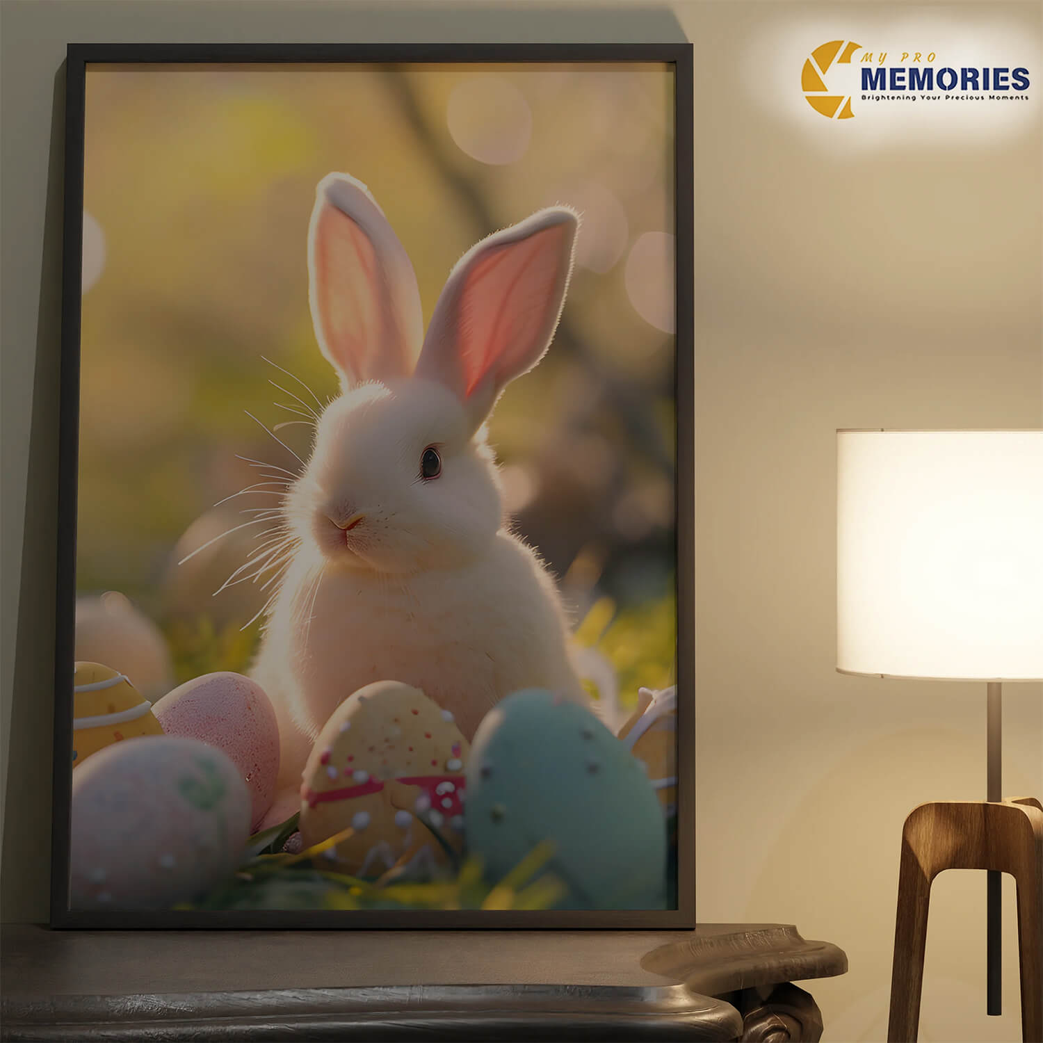 Customised Easter Bunny Poster