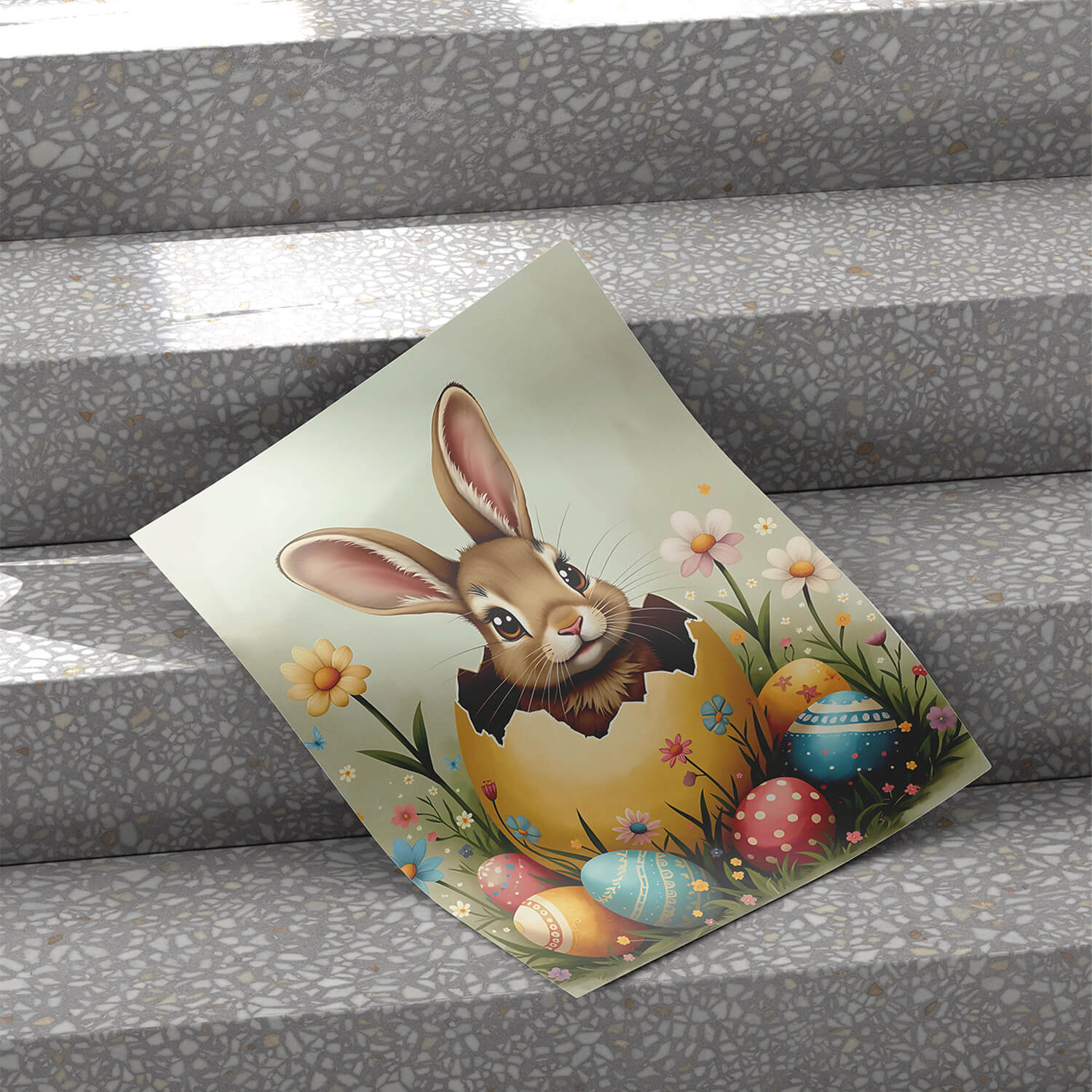 Personalised Easter Wall Print