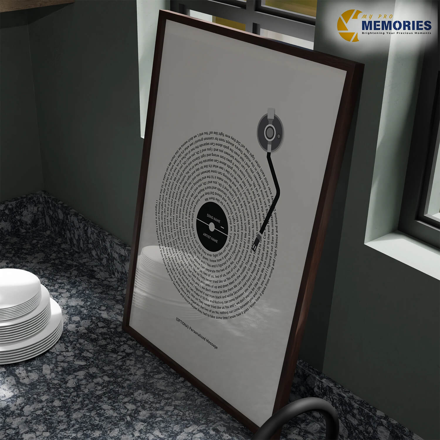 Framed Song Wall Art 