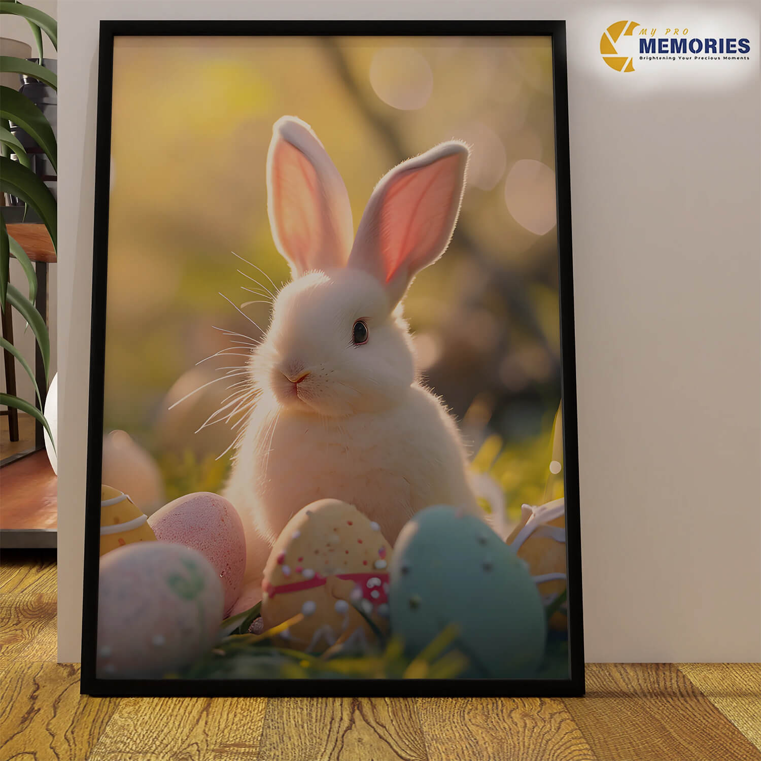 Customised Easter Bunny Poster