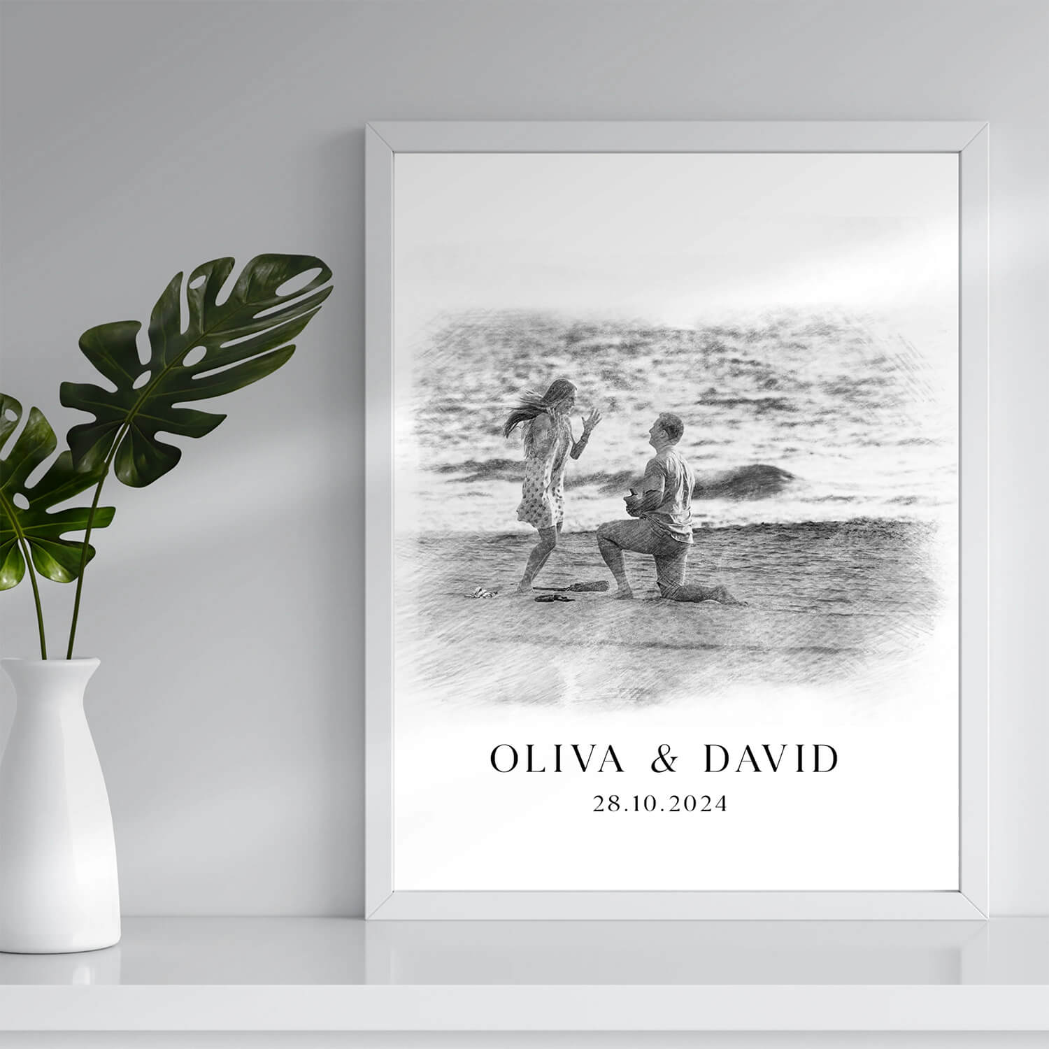 Personalised Pencil Sketch