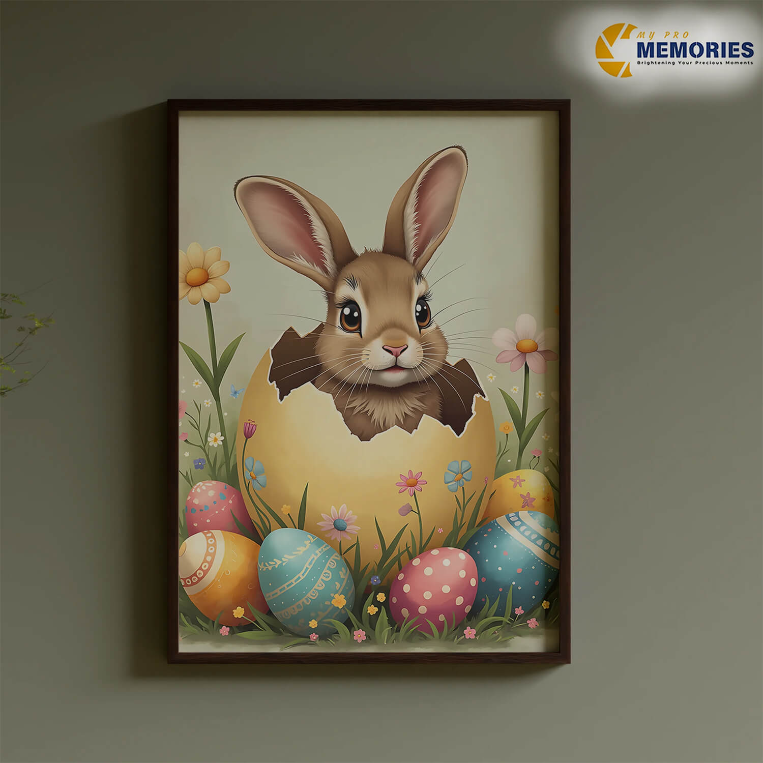 Personalised Easter Wall Print