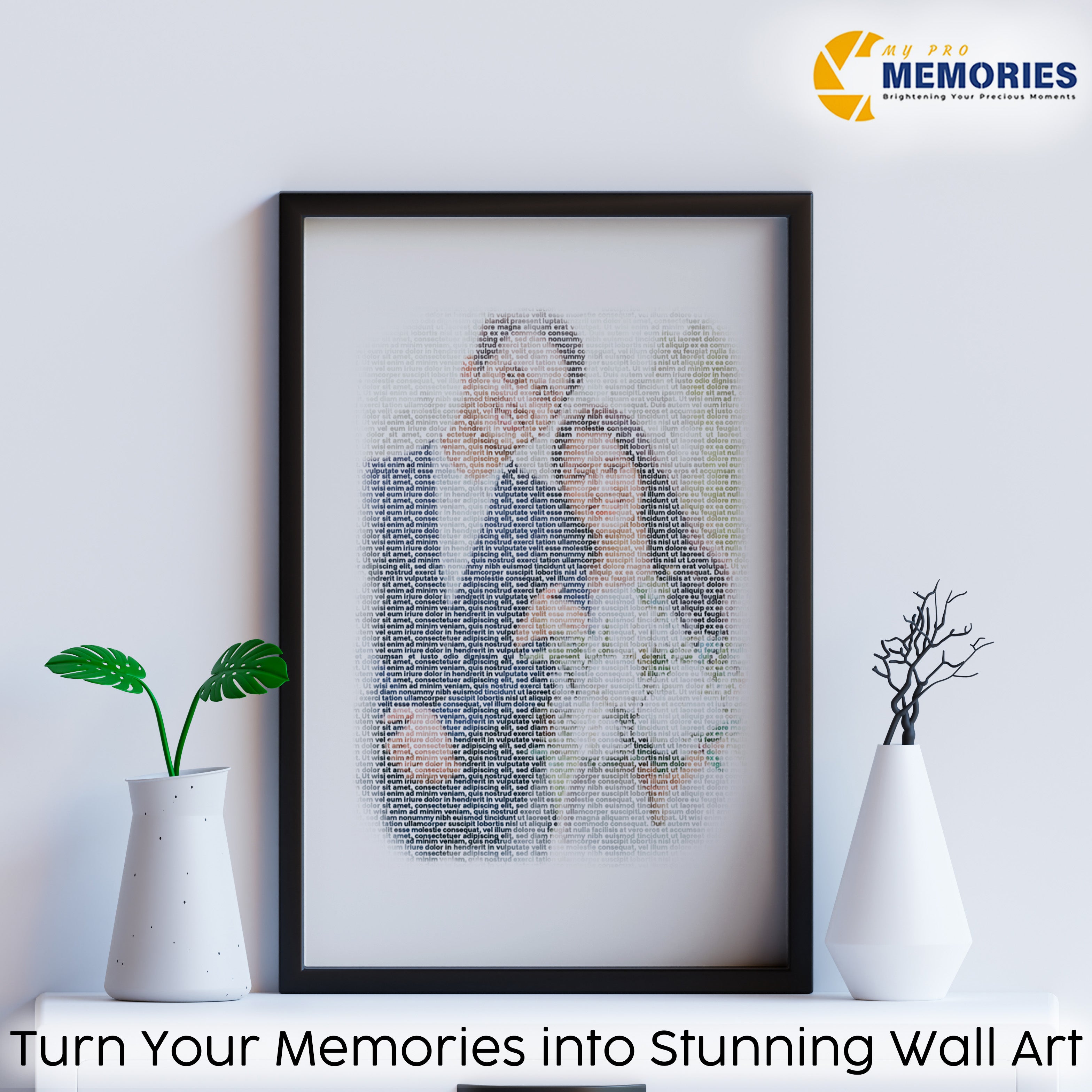 Couple Photo Print – Personalized Framed Wall Art Gift